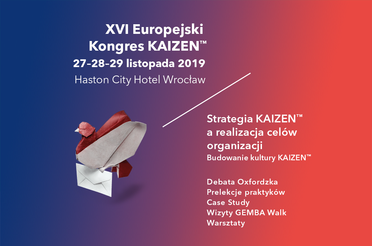 Zapowiedź Europejski Kongres Kaizen 2019